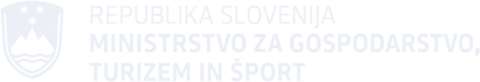 Republika Slovenija — Ministrstvo za gospodarstvo, turizem in šport
