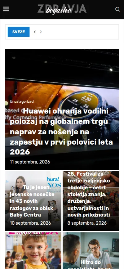 Ista stran na telefonu