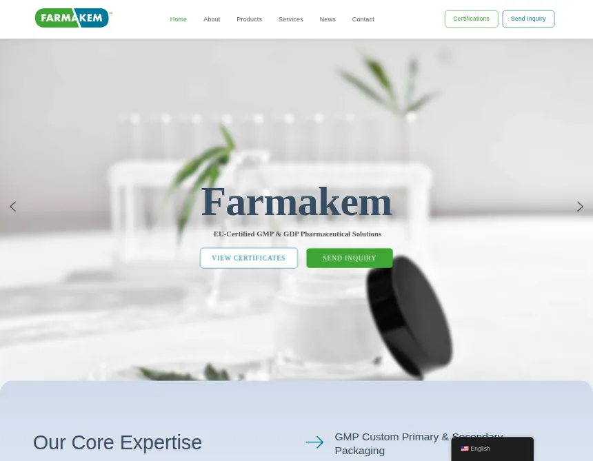 Naslovna stran Farmakem