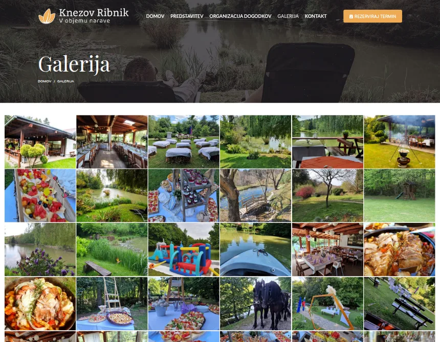 Podstran »Galerija«