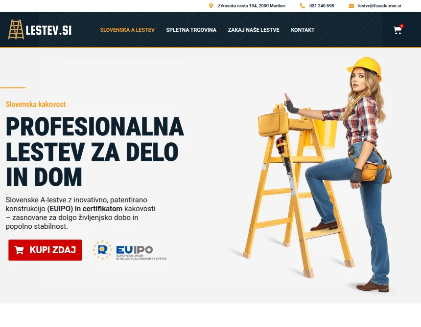 Naslovna stran Lestev.si