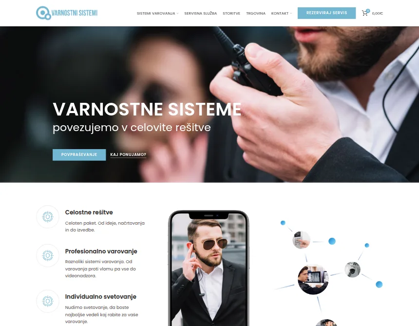 Naslovna stran Varnostni sistemi