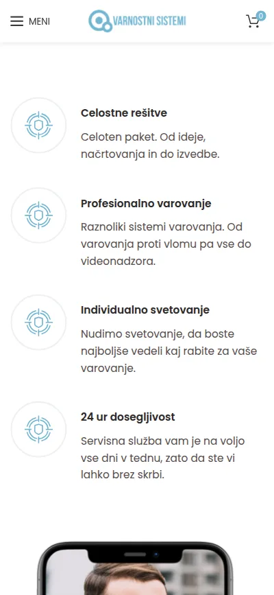 Ista stran na telefonu